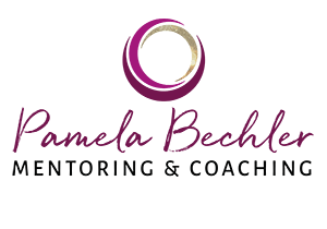 Logo mit Schriftzug von Pamela Bechler Mentorin für Frauen